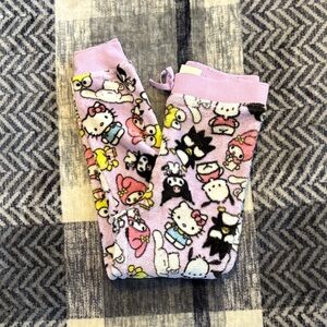 Hello Kitty Kids Pajama Bottoms - Lavender with Fun Characters